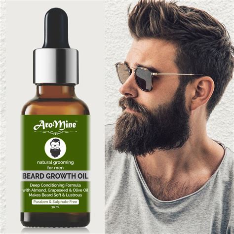 Buy Aromine Beard Growth Oil 100 Natural For Beard Growth 30 Ml Online ₹180 From Shopclues