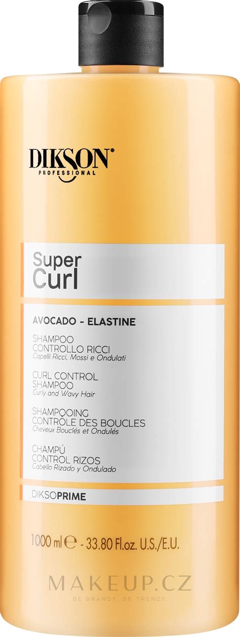 Dikson Super Curl Shampoo Šampon pro kudrnaté vlasy Makeup cz