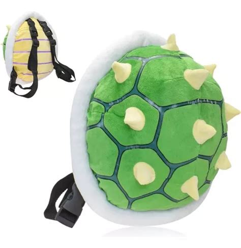 Mochila Caparazón De Tortuga Bolsa De Peluche Verde Meses sin interés