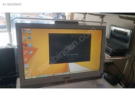 Msı Ms A923 All In One Masaüstü Pc 4 CEKIRDEK ATOM SISTEM RZ