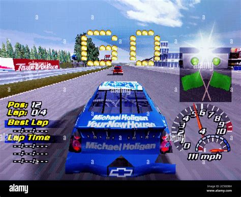 Nascar 2001 Sony Playstation 1 Ps1 Psx Editorial Use Only Stock