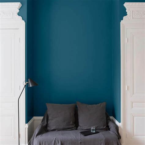 Peinture Mur Bleu Peinture Velours Haute Qualité Libéron