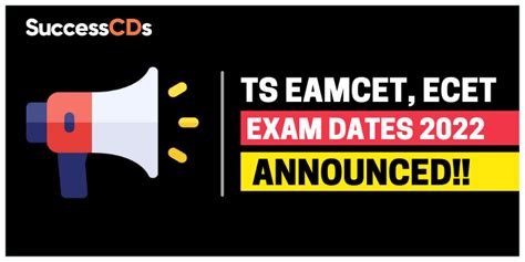 TS EAMCET ECET Exam Dates 2022 Announced Check Details