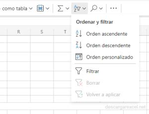 Cómo organizar datos en Excel en 5 sencillos pasos Descargar Excel