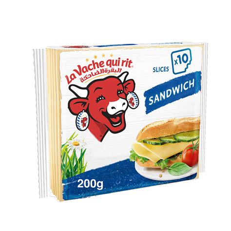 La Vache Qui Rit Sandwich Cheese Slices 10 Slices 200 G Online At Best Price Sliced Cheese