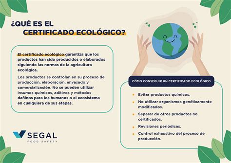 Qué es el certificado ecológico SEGAL Food Safety