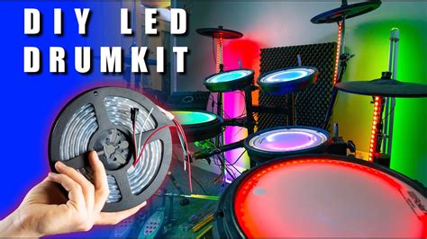 Diy Led Drumkit Youtube