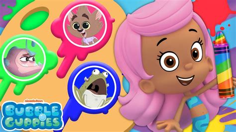 Guess The Missing Color Game With Scary Monsters 👻 Bubble Guppies