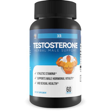 Xr Testosterone Natural Testosterone Booster For Men Herbal Male Support For Athletic