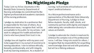 Nightingale Pledge