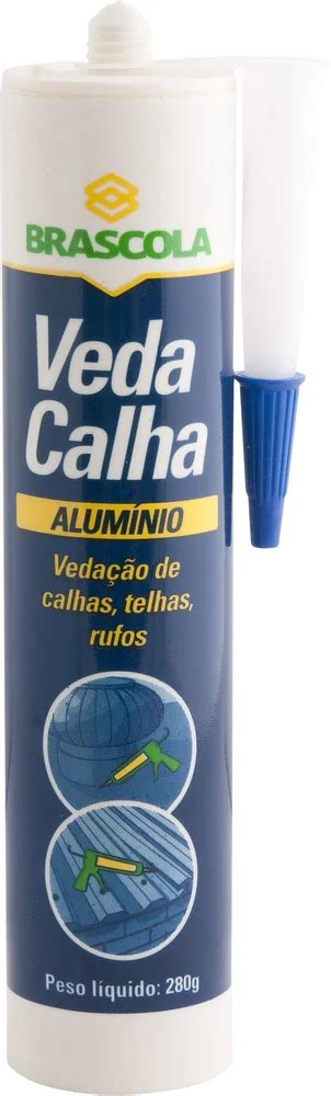 Veda Calha Aluminio Cartuc 280g Brascola FK