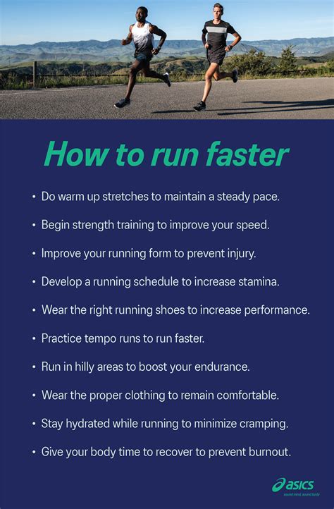 How To Increase Your Running Speed Asics