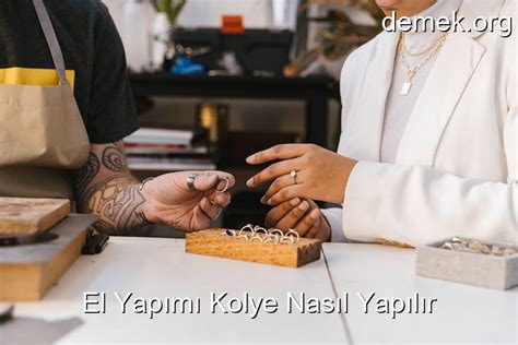 El Yapımı Kolye Nasıl Yapılır Ne Demek