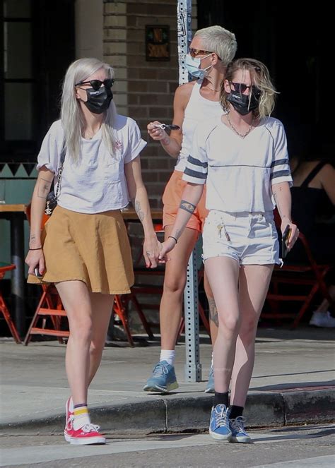 Leggy Kristen Stewart Dylan Meyer Have Lunch In Los Feliz Photos Hot