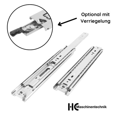 Vollauszug Schwerlastauszug Schubladenschienen Teleskopschienen