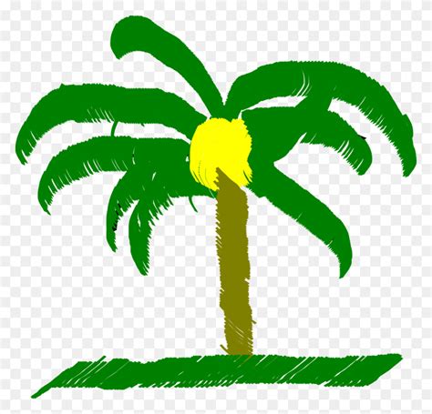 Palm Tree, Palm, Tree, Beach, Caribbean - Palm Tree Beach Clip Art ...