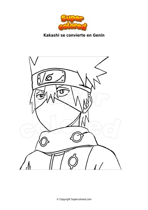 Actualizar M S De Kakashi Dibujo Para Colorear Muy Caliente Camera