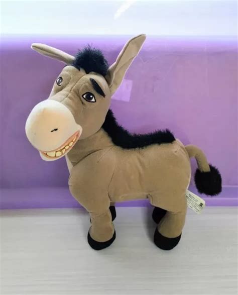 Hasbro Dreamworks Shrek 2 Talking Donkey Soft Toy Interactive Talking