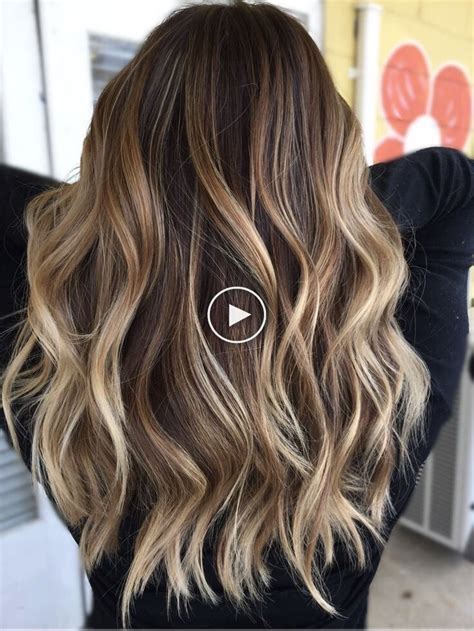 Bruin Haar Blonde Highlights Pin Op Kapsels Bom Bectin