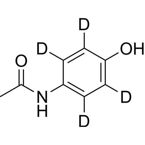 Acetaminophen Chemical Structure