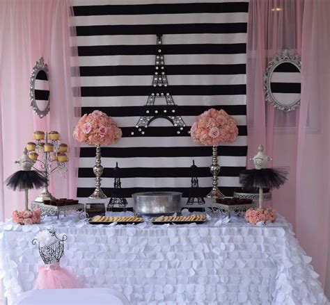 Gorgeous Backdrop At A Paris Birthday Party See More Party Ideas At Paris