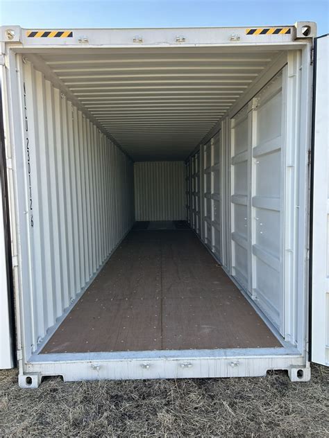 2023 40 Ft Hi Cube Multi Door Sea Container Single Trip Sn Nj231485 No Loading Assistance Avail