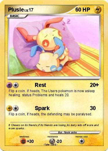 Pokémon Plusle 180 180 - Rest - My Pokemon Card