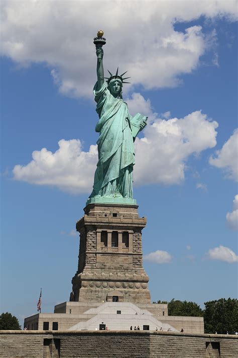 HD Wallpaper Lady Liberty Statue Dom Symbol America Usa