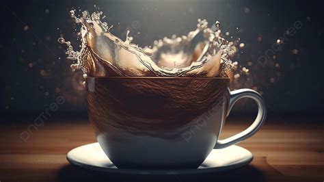 Coffee Drink Hot Drink Transparent Background Transparent Cup Liquid Background Image And