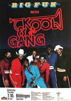 Kool The Gang Postertreasures Your St Stop For Original