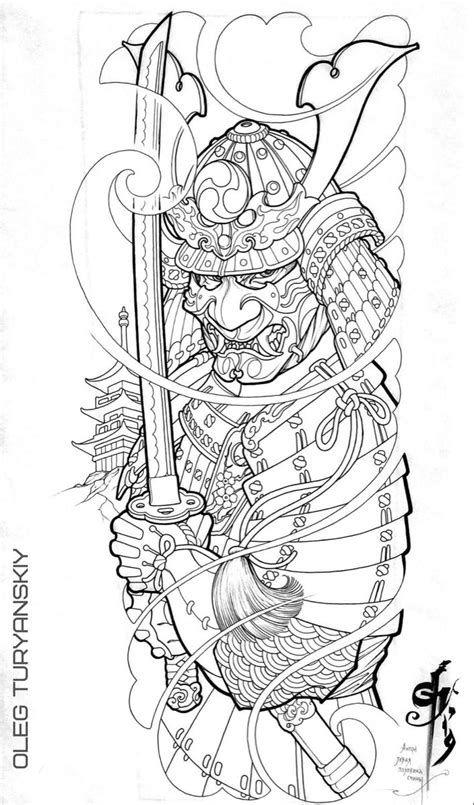 Pin On Say Hi Tattoo Japanese Warrior Tattoo Samurai Tattoo Sleeve