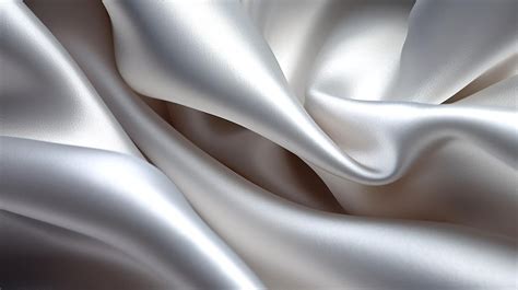 Premium AI Image | pure white satin fabric