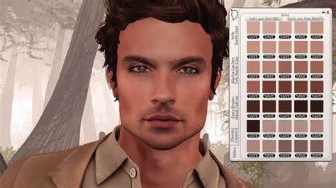 Catwa Justin Basic Male Mesh Head In Second Life Youtube