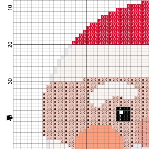 Bauble Santa Cross Stitch Pattern Daily Cross Stitch