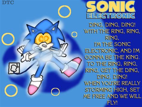 Sonic Electronic By Dan The Countdowner On Deviantart