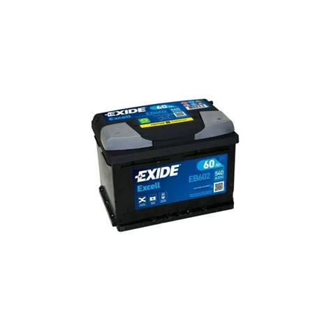 Batterie Exide Excell EB602 Exide Von 60Ah Bis 70Ah