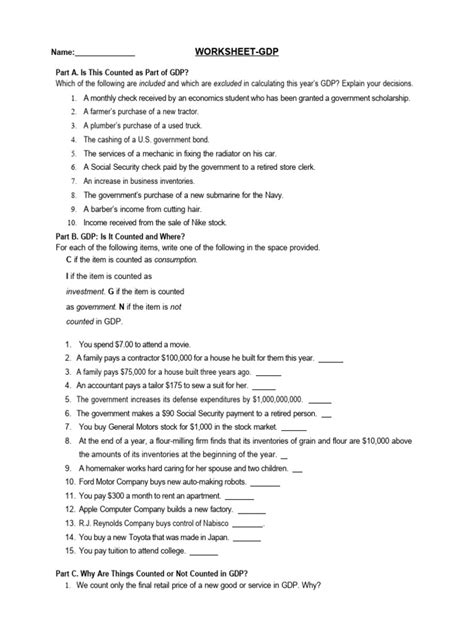 Assignment 4 Gdp Pdf Gross Domestic Product Measures Of National