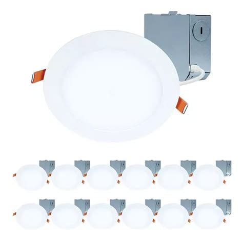 Halo Luz Led Empotrada Para Techo Y Disco De Ducha De Pulg Cuotas