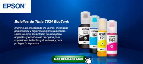 Botella De TINTA EPSON 524 YELLOW Memory Kings Lo Mejor En Equipos