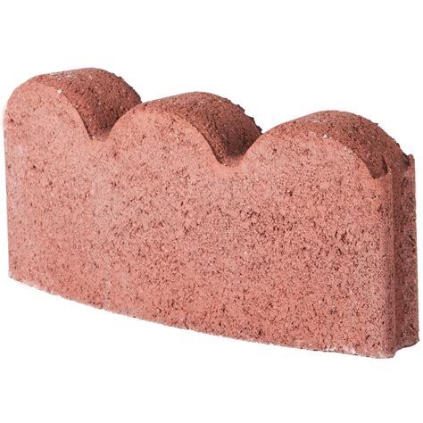 Scalloped Concrete Edge Blocks