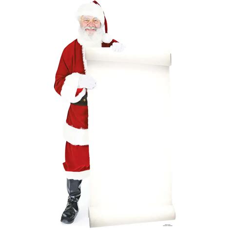 Christmas Santa Sleigh With Presents Large Mini Cardboard Cutout