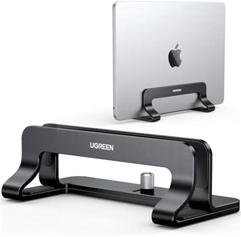 OMOTON Vertical Laptop Stand Adjustable Desktop Aluminum MacBook Stand