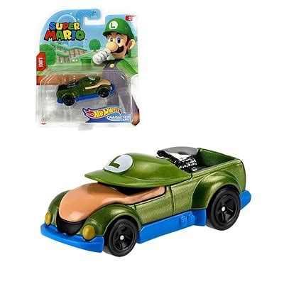 Buy Hot Wheels Gaming Character Car Super Mario Series Luigi Vehicle Online At Lowest