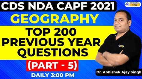 Indian Geography Part Previous Year Questions Series Mcq