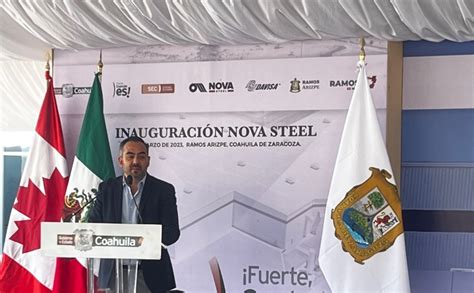 Nova Steel Inaugura Su Tercera Planta En Coahuila Para Atender El