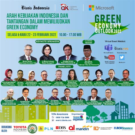 Green Economy Outlook 2022 Arah Kebijakan Indonesia Dan Tantangan