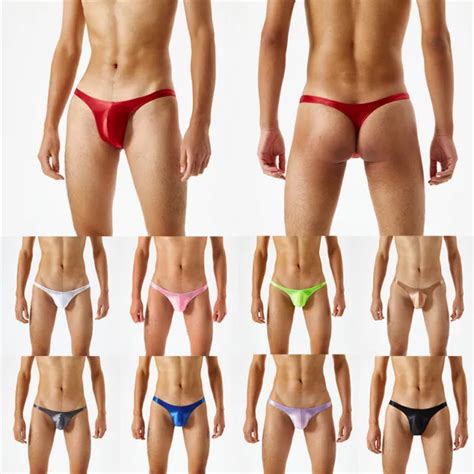 HERREN SEXY ETUI G String Tangas Jockstrap Schwimmen Low Rise Bikini