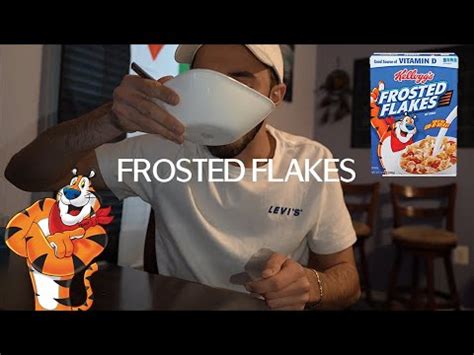 Eating A Bowl Of Frosted Flakes Asmr Youtube