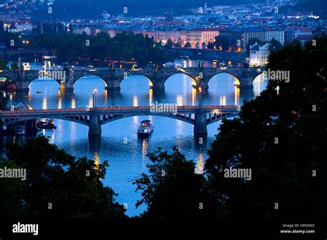 Vltava River, Prague, Czech Stock Photo - Alamy