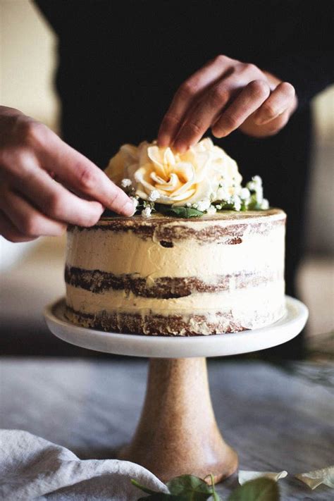 Salted Honey And Orange Blossom Naked Cake A Collaboration With